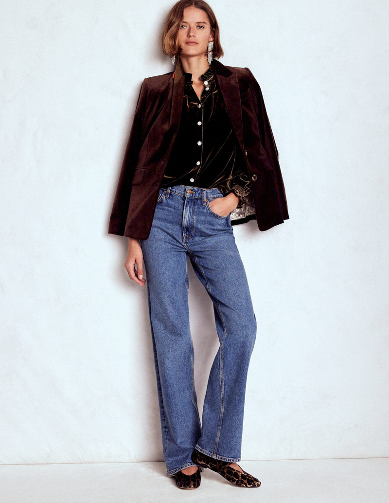 Lorna Pleat Neck Velvet Top-Espresso 7