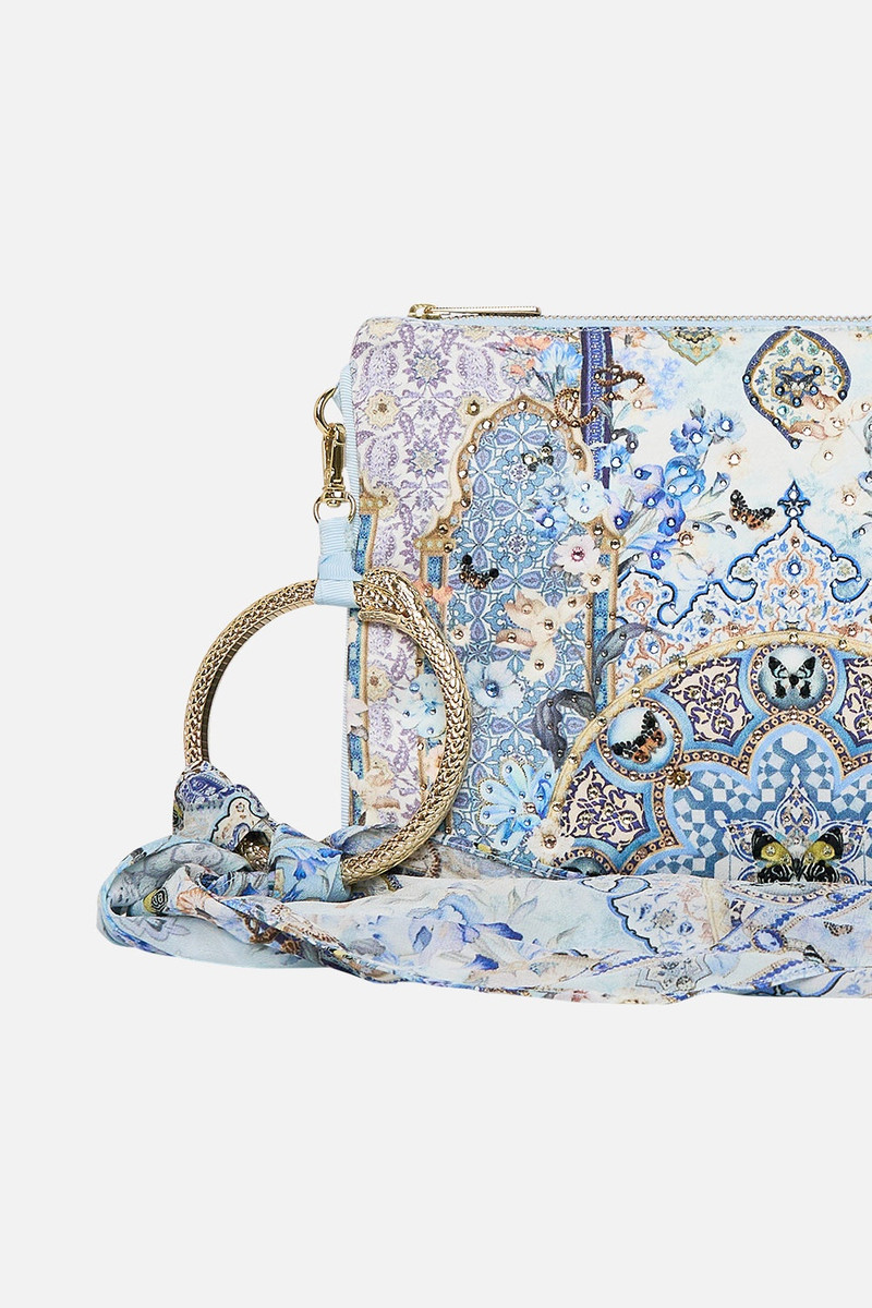 CAMILLA RING SCARF CLUTCH outlook