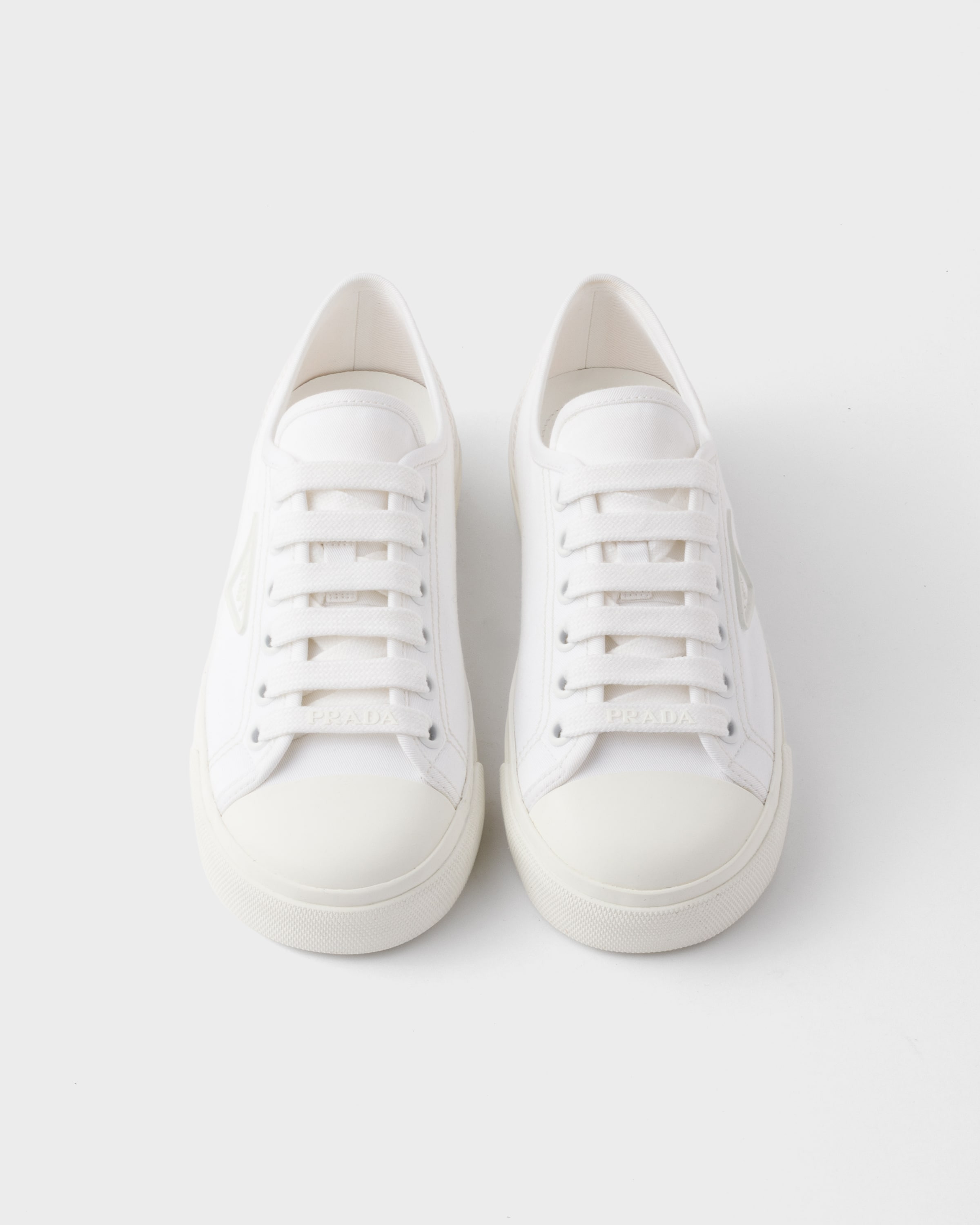 Cotton gabardine sneakers - 3