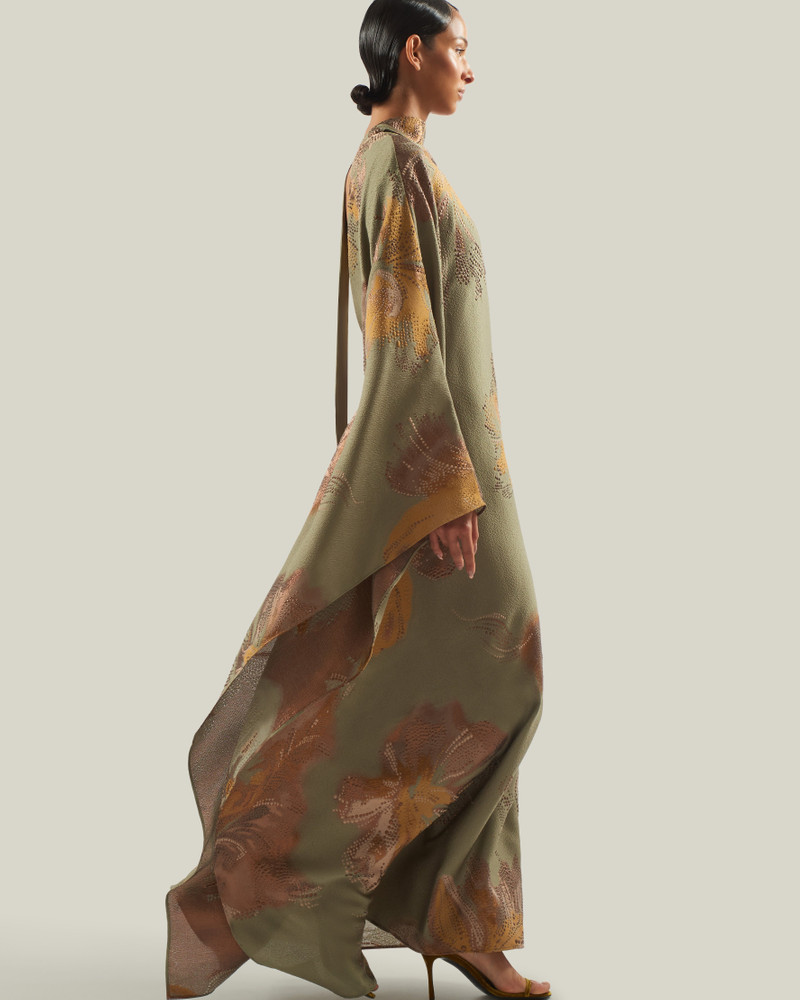 Hardison Bloom Dress in Salvia 5