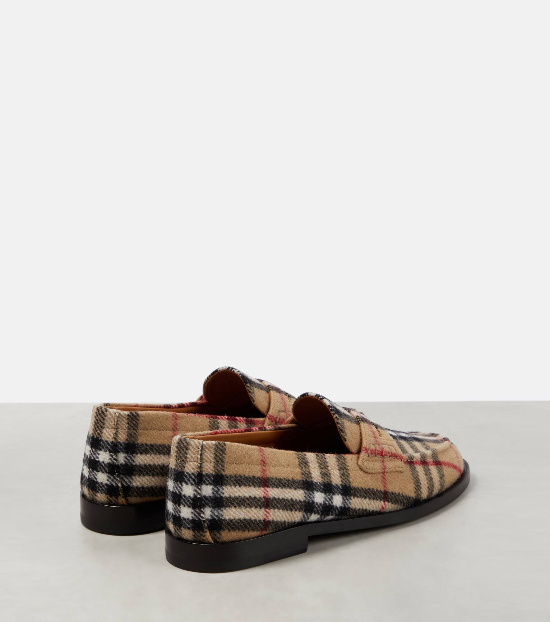 Vintage Check loafers - 3