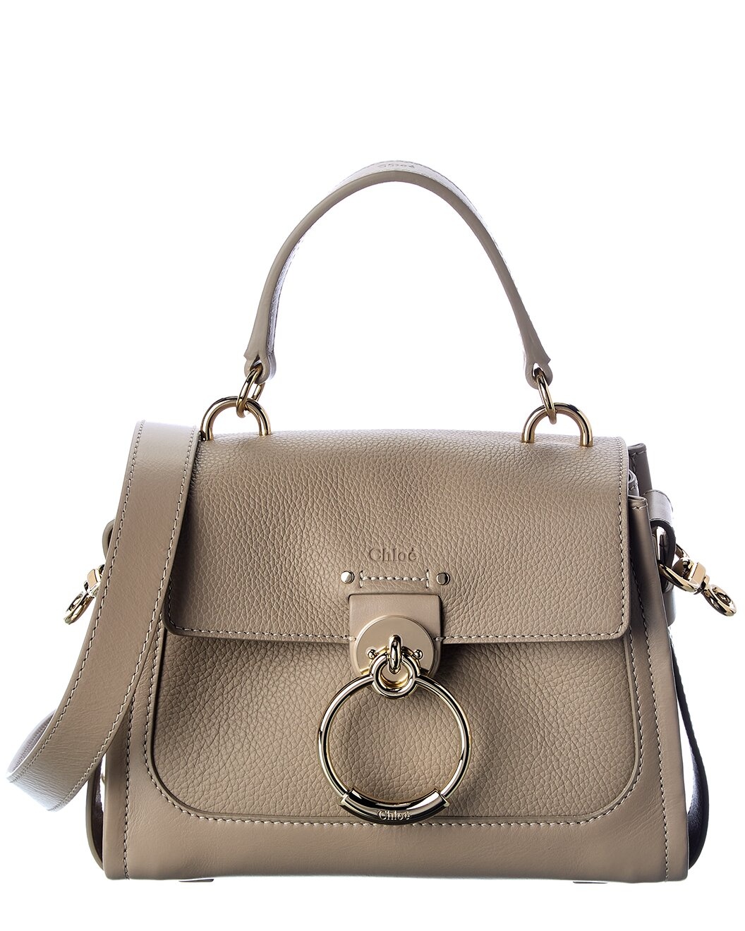 Chloé Tess Day Mini Leather Shoulder Bag - 1