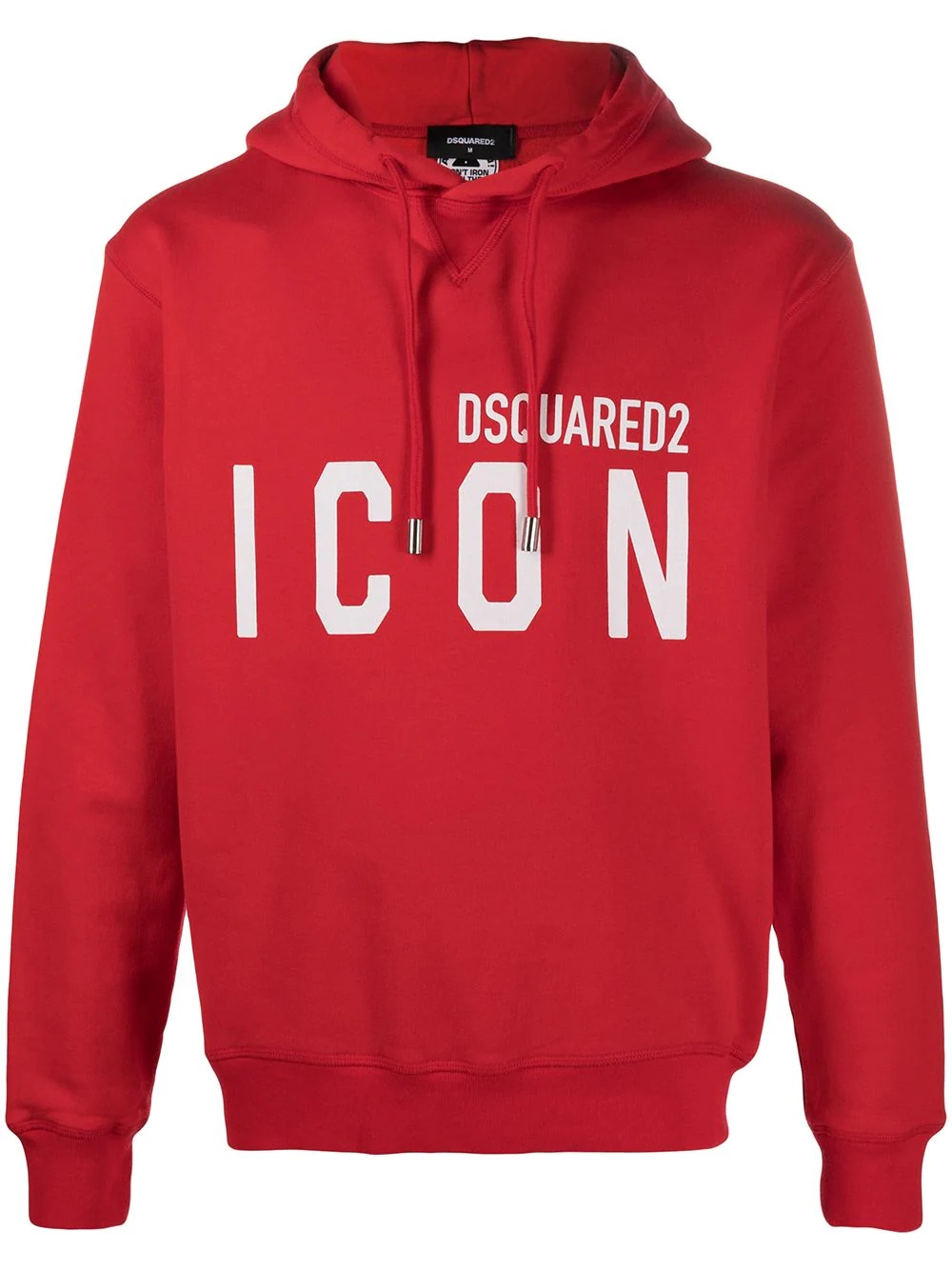 Icon logo print hoodie - 1