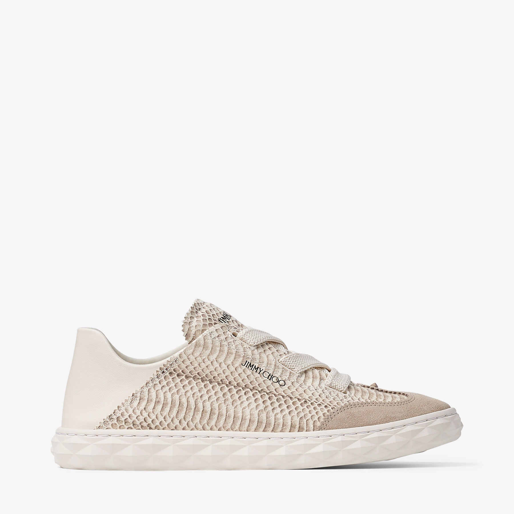 Diamond Light Flex F
Roccia Aspide Snake Printed Leather Trainers - 3