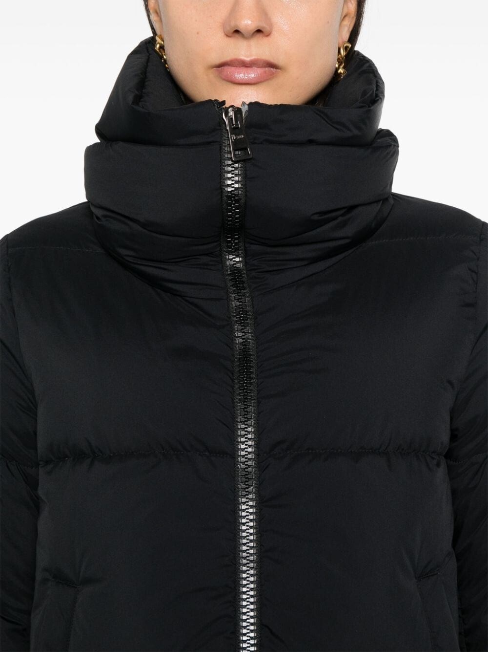 `A-Shape Relaxed` Padded Jacket - 4