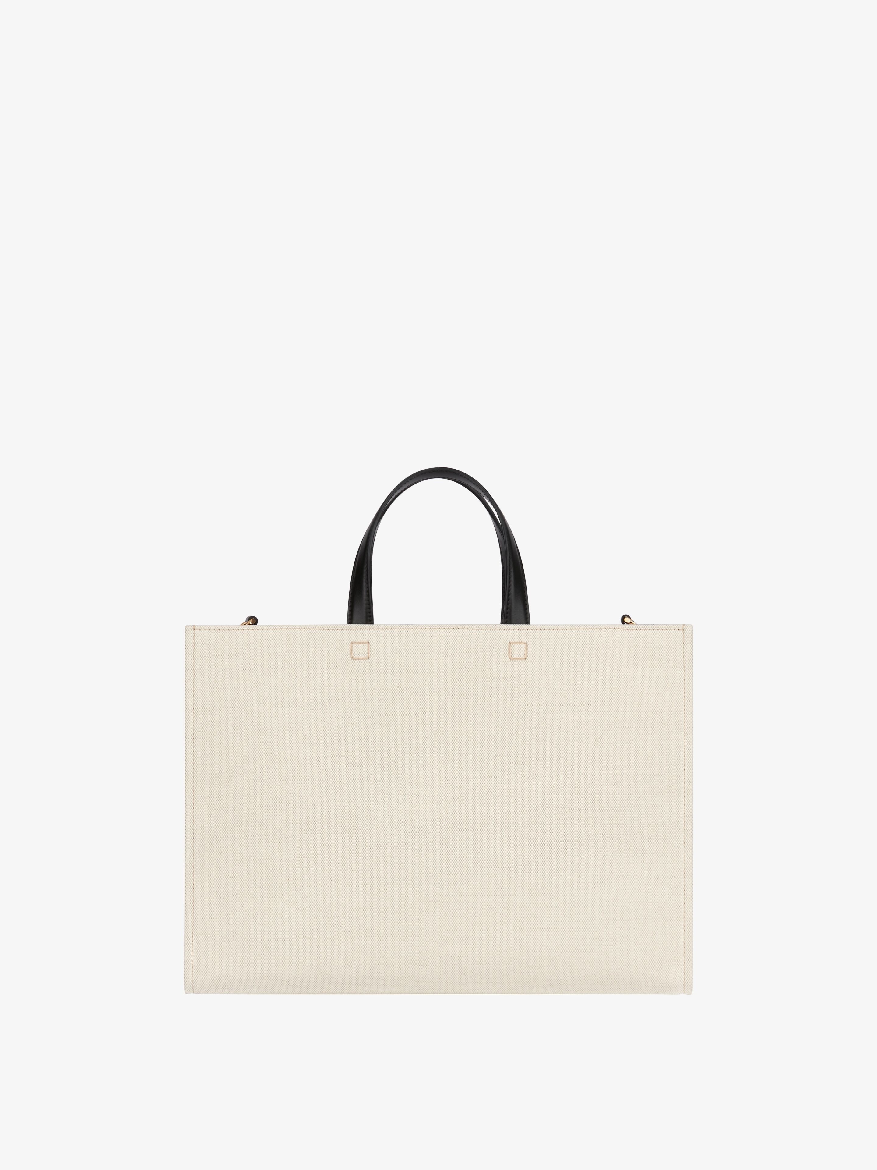 MEDIUM G-TOTE SHOPPING BAG IN CANVAS - 5