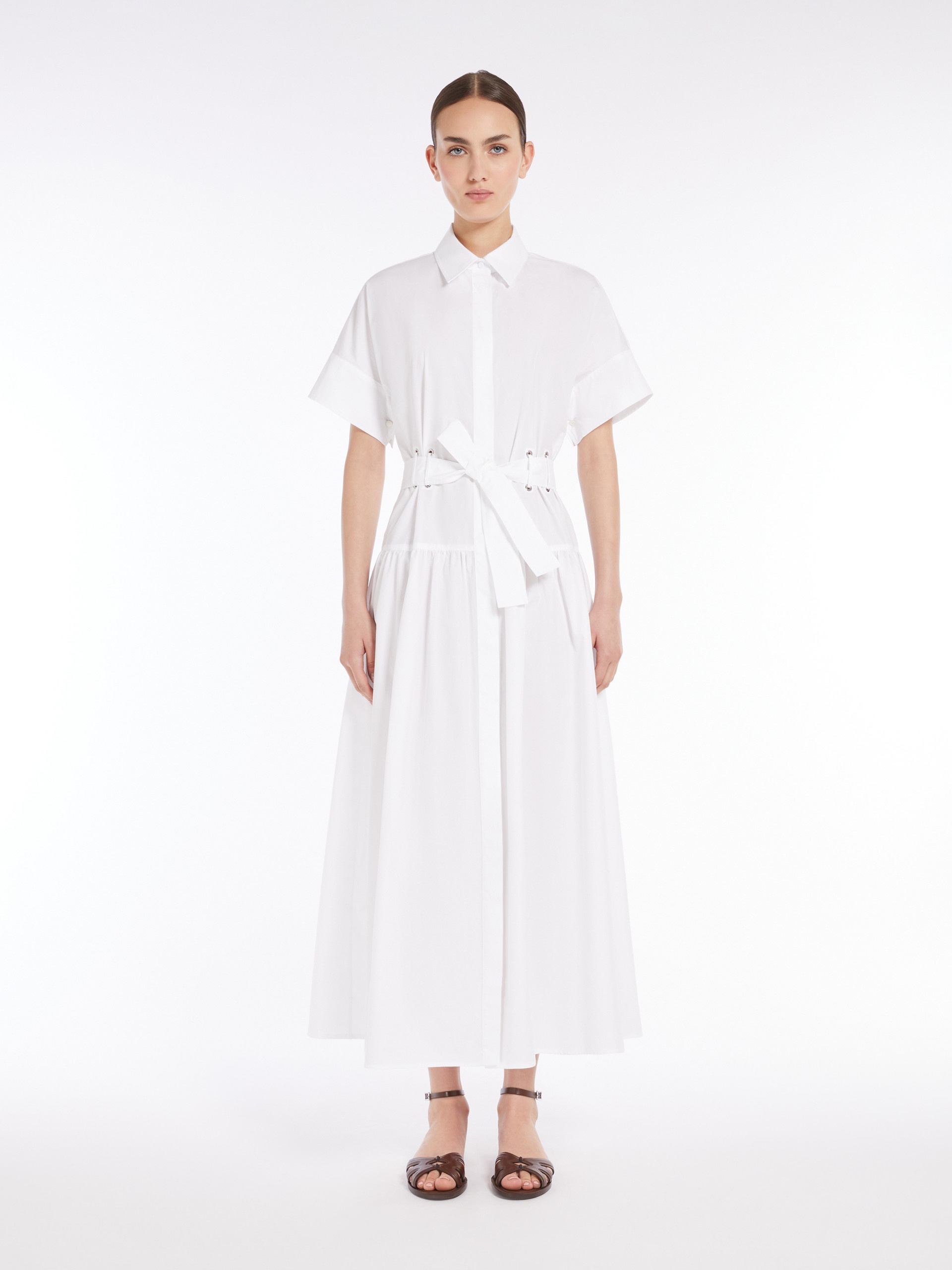 AGORAIO Poplin shirt dress - 3