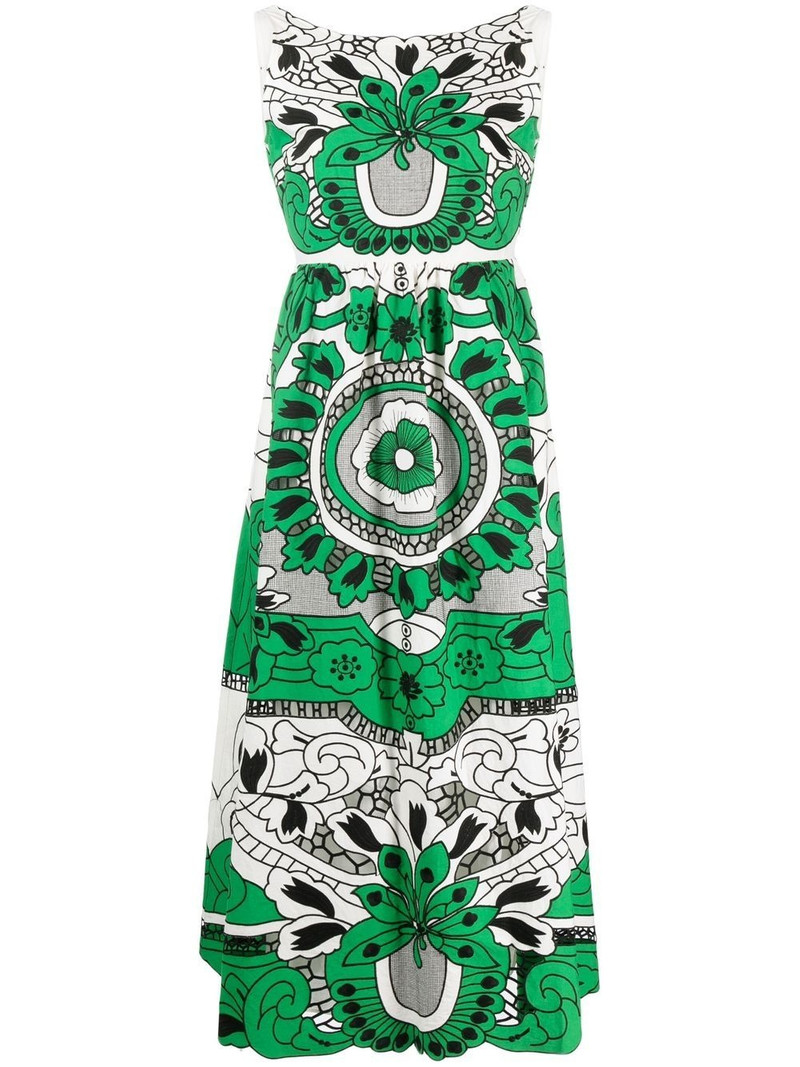 floral-print midi dress 1