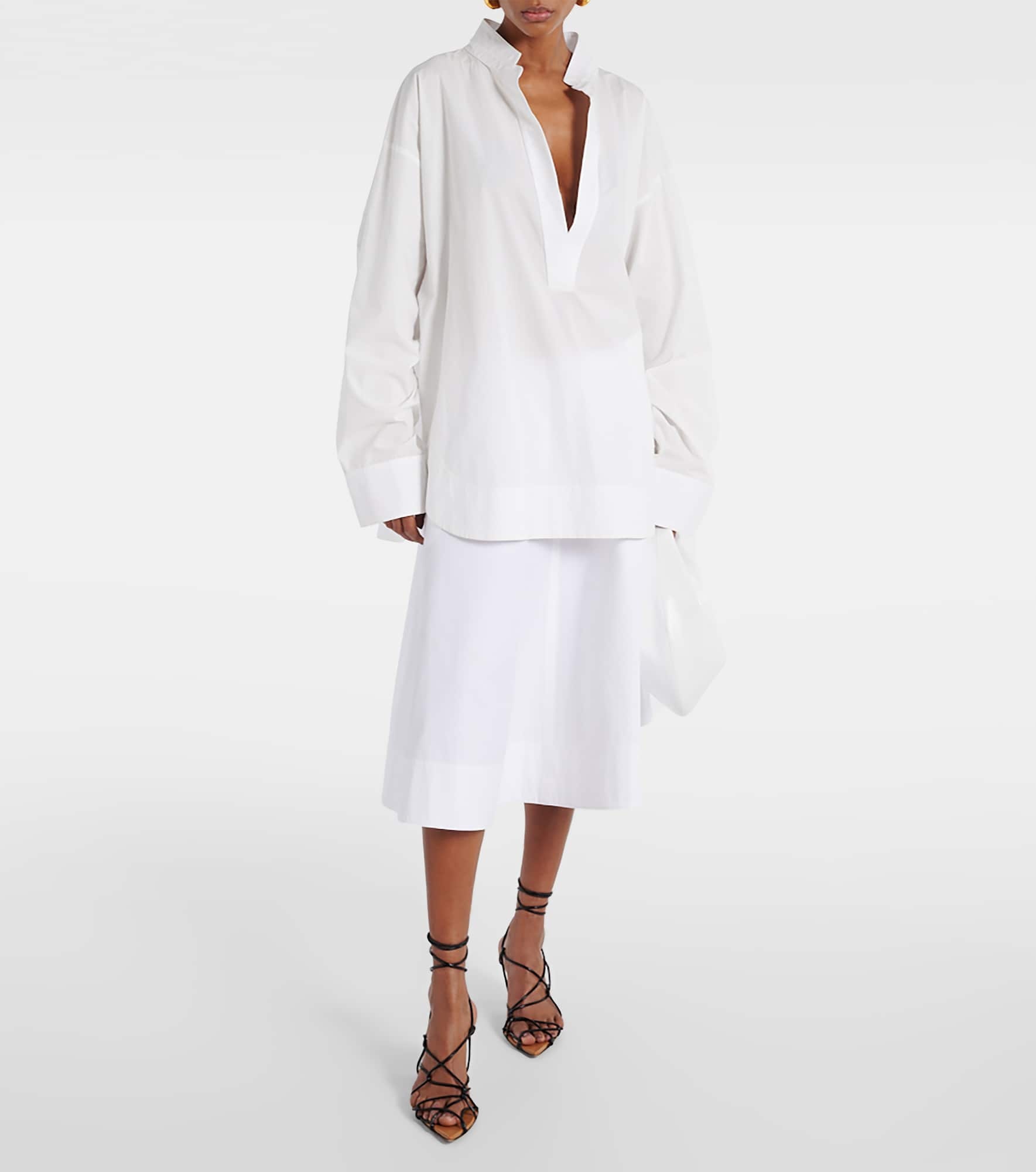 Tito cotton poplin top - 2