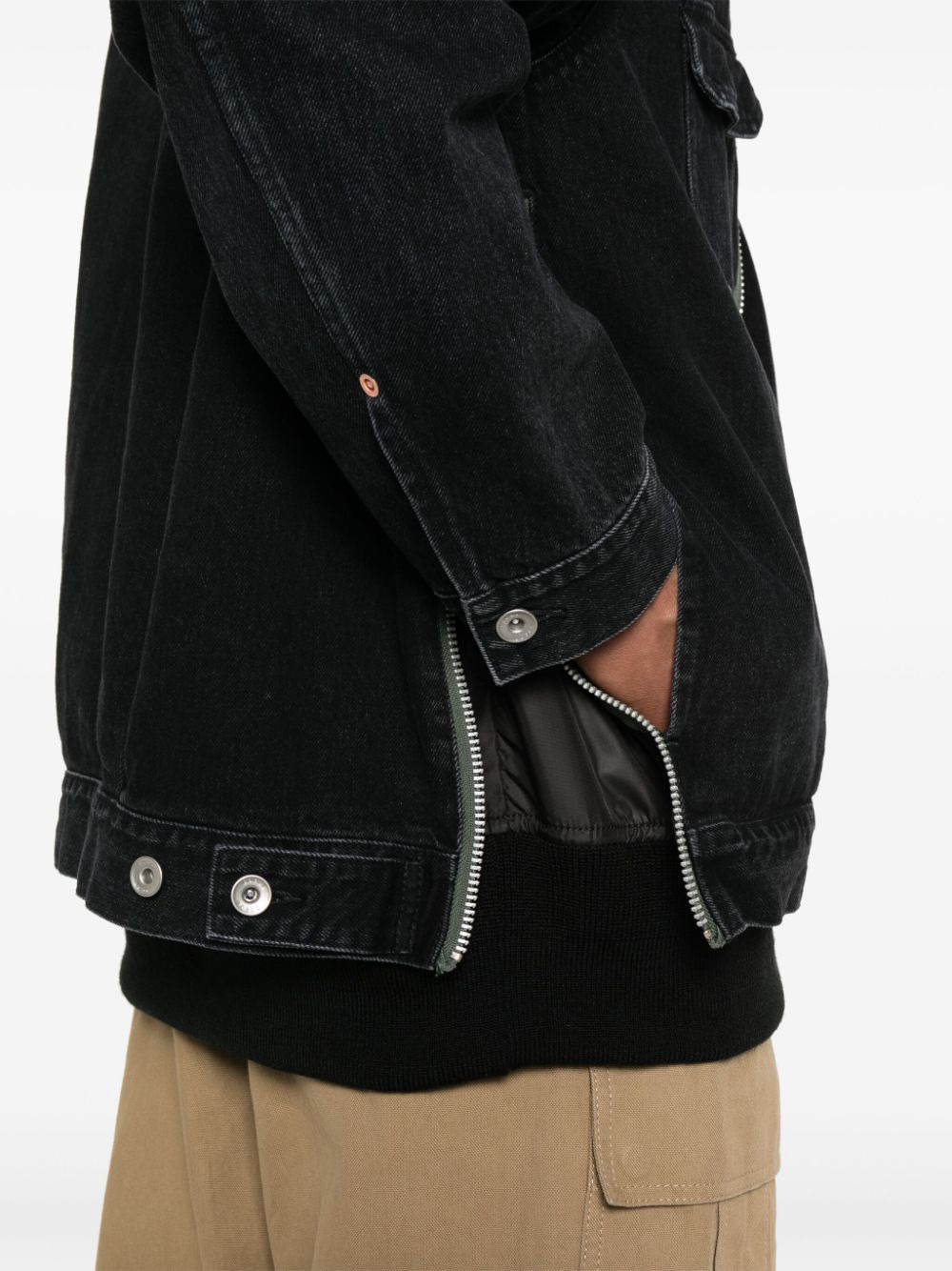 Sacai Men Cotton Jacket - 2
