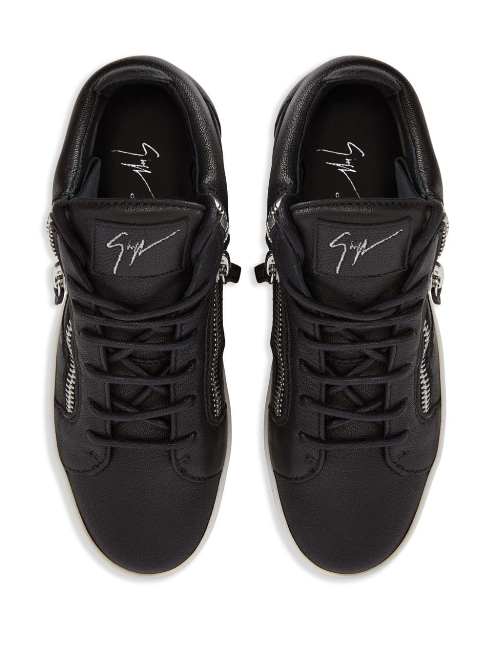 Jamie high-top leather sneakers - 4