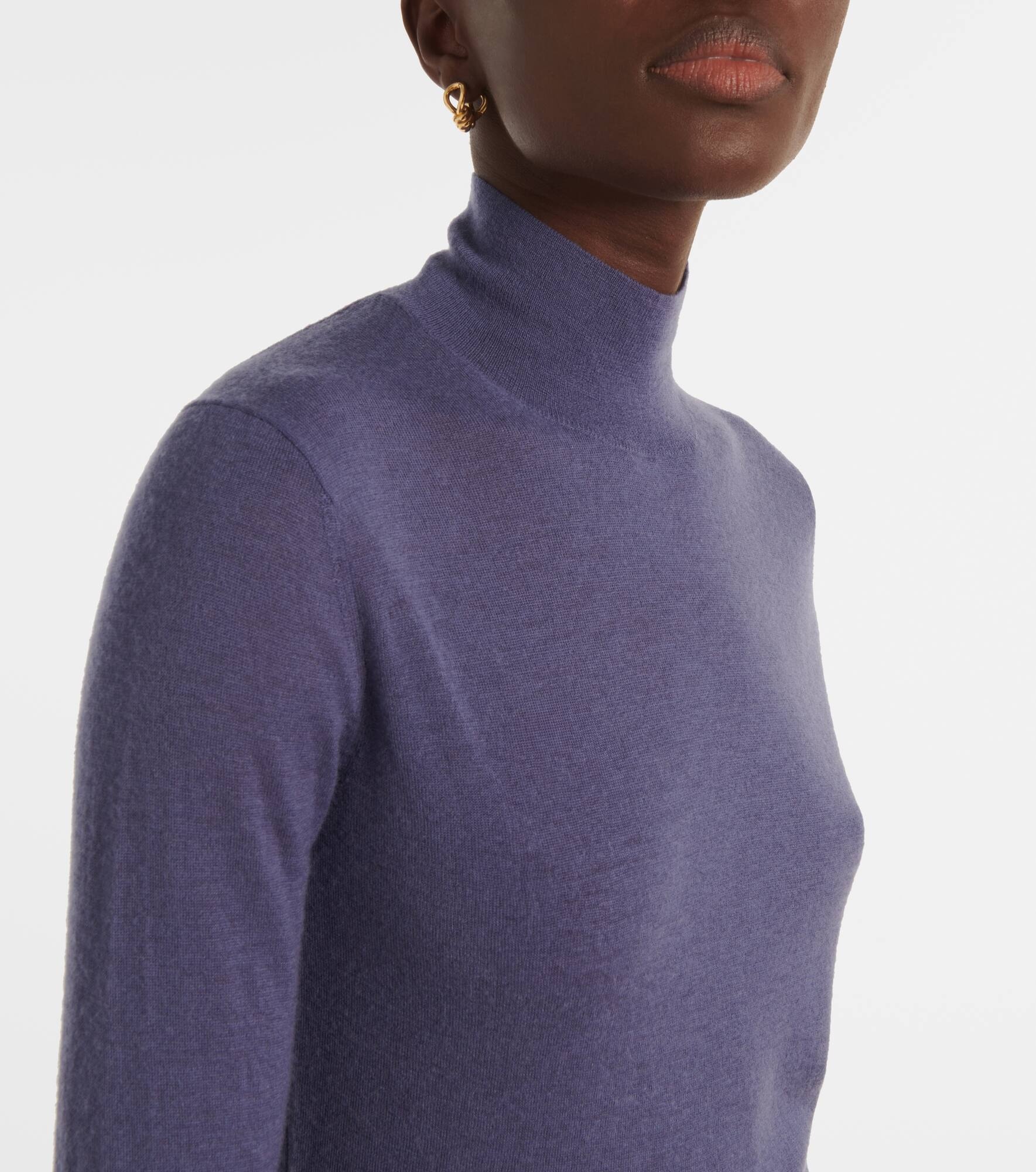 Cashair cashmere turtleneck sweater - 5