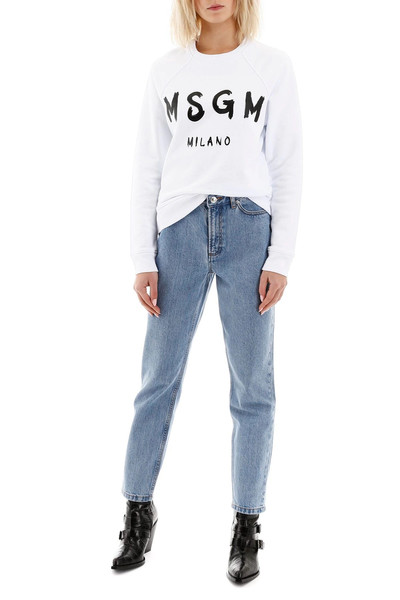 MSGM LOGO PRINT SWEATSHIRT outlook