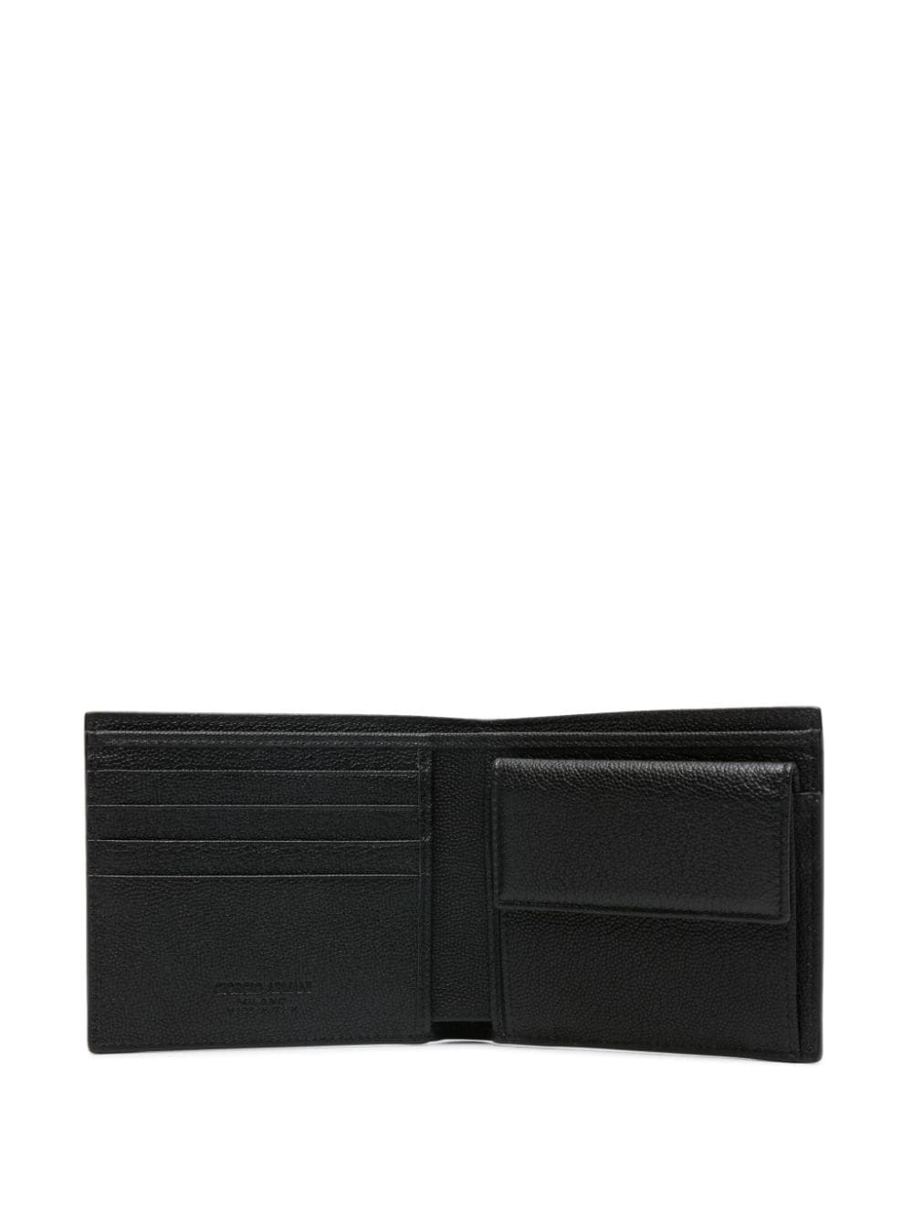 logo-stamp bi-fold leather wallet - 3