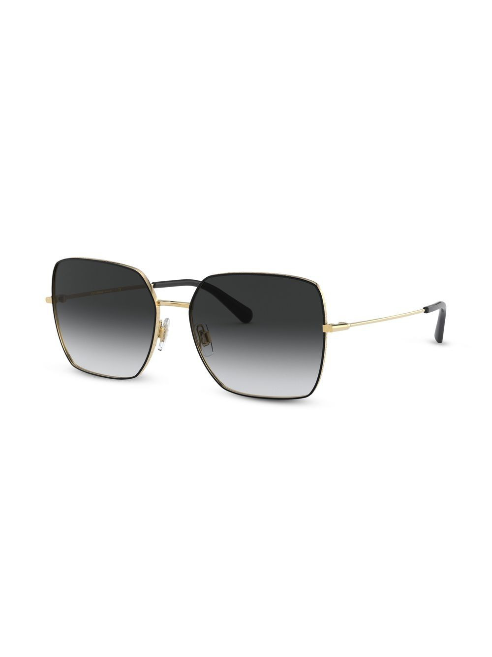 logo frame sunglasses - 4
