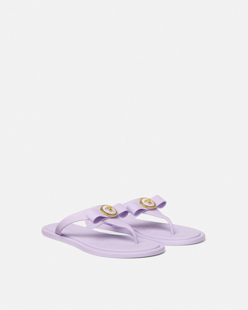 VERSACE Gianni Ribbon Sandals outlook
