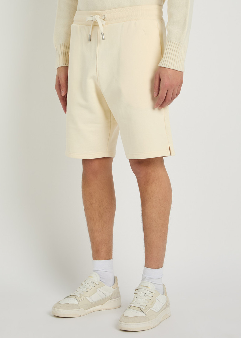 AMI Paris Ami Paris Logo-embossed Cotton Shorts outlook