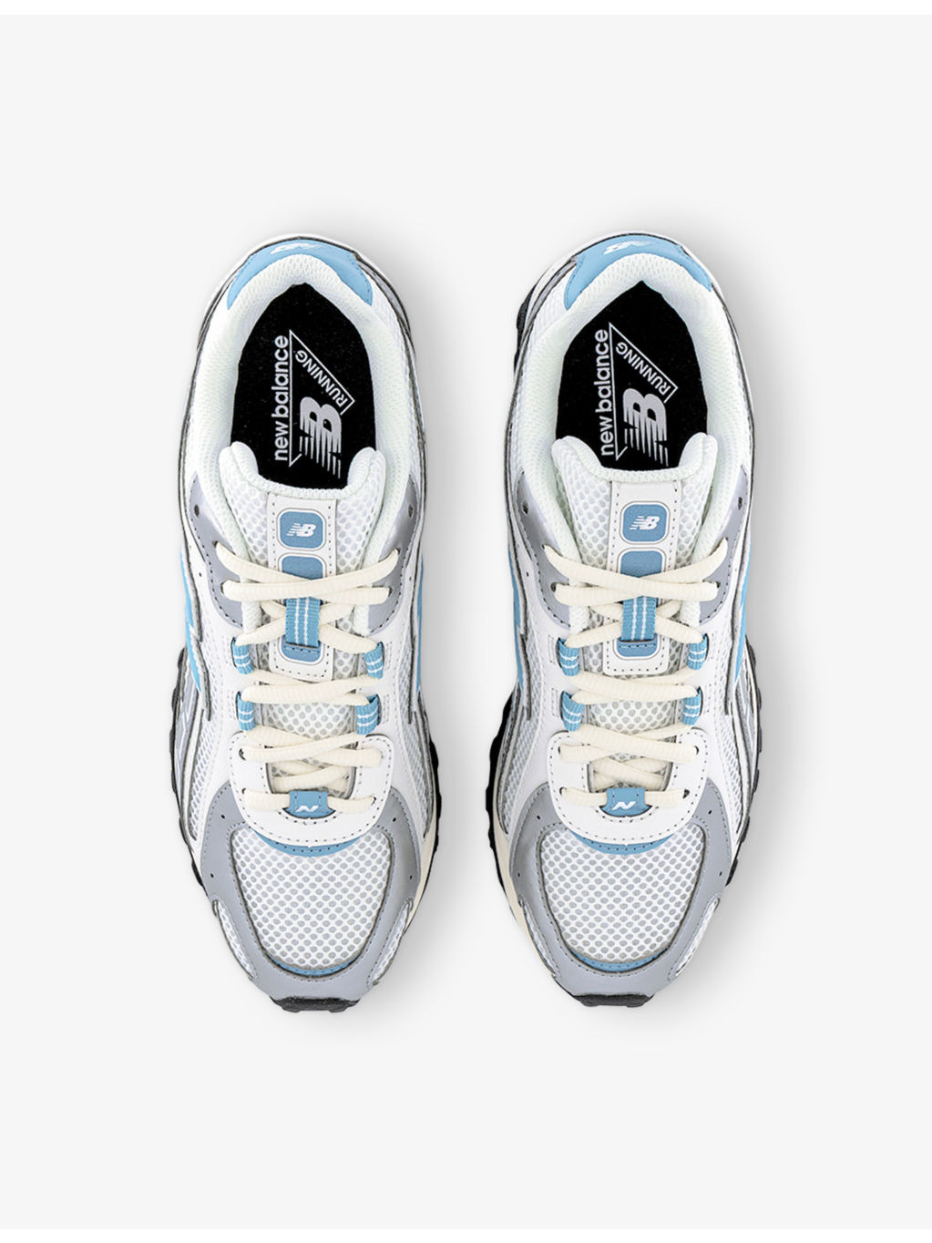 204L Leather and Mesh Trainers - 2