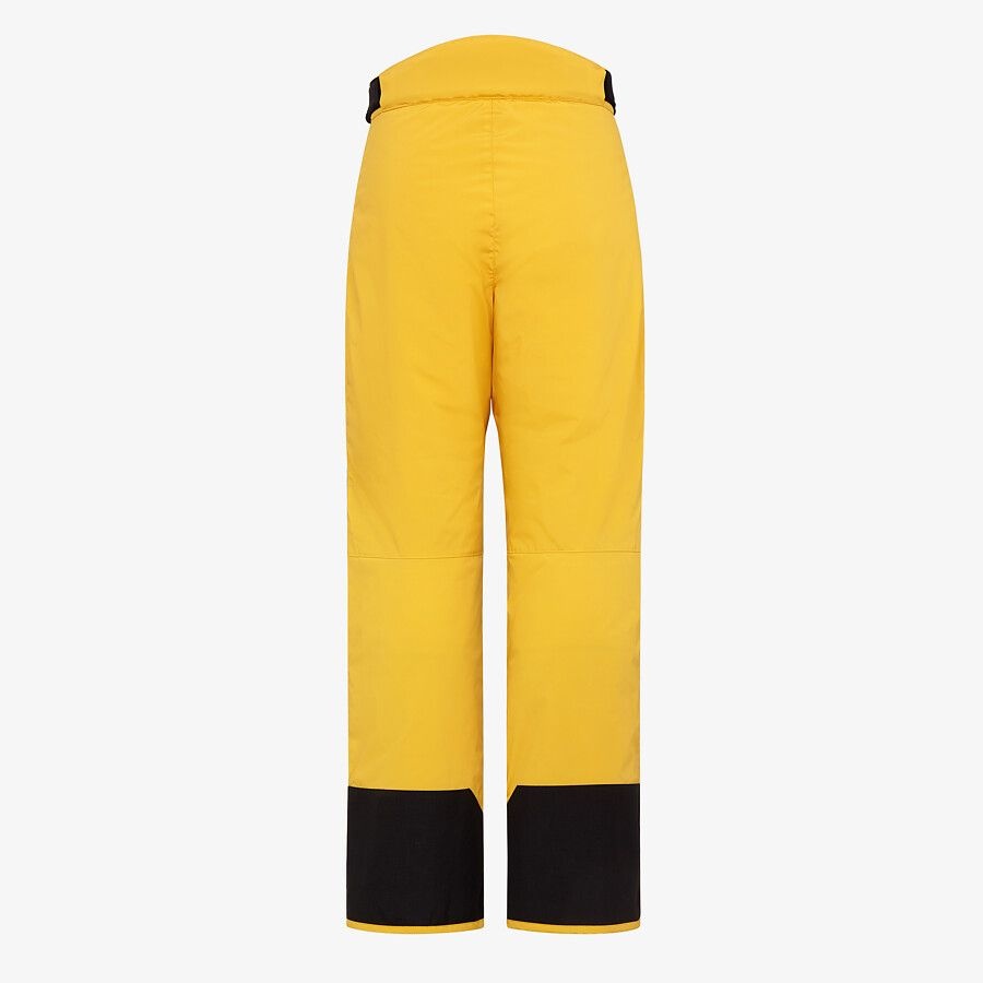 Yellow tech fabric jogging pants - 2