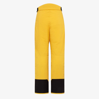 FENDI Yellow tech fabric jogging pants outlook