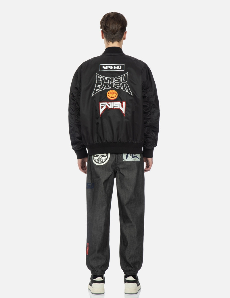 WAVE AND KAMON PRINT JOGGERS 5