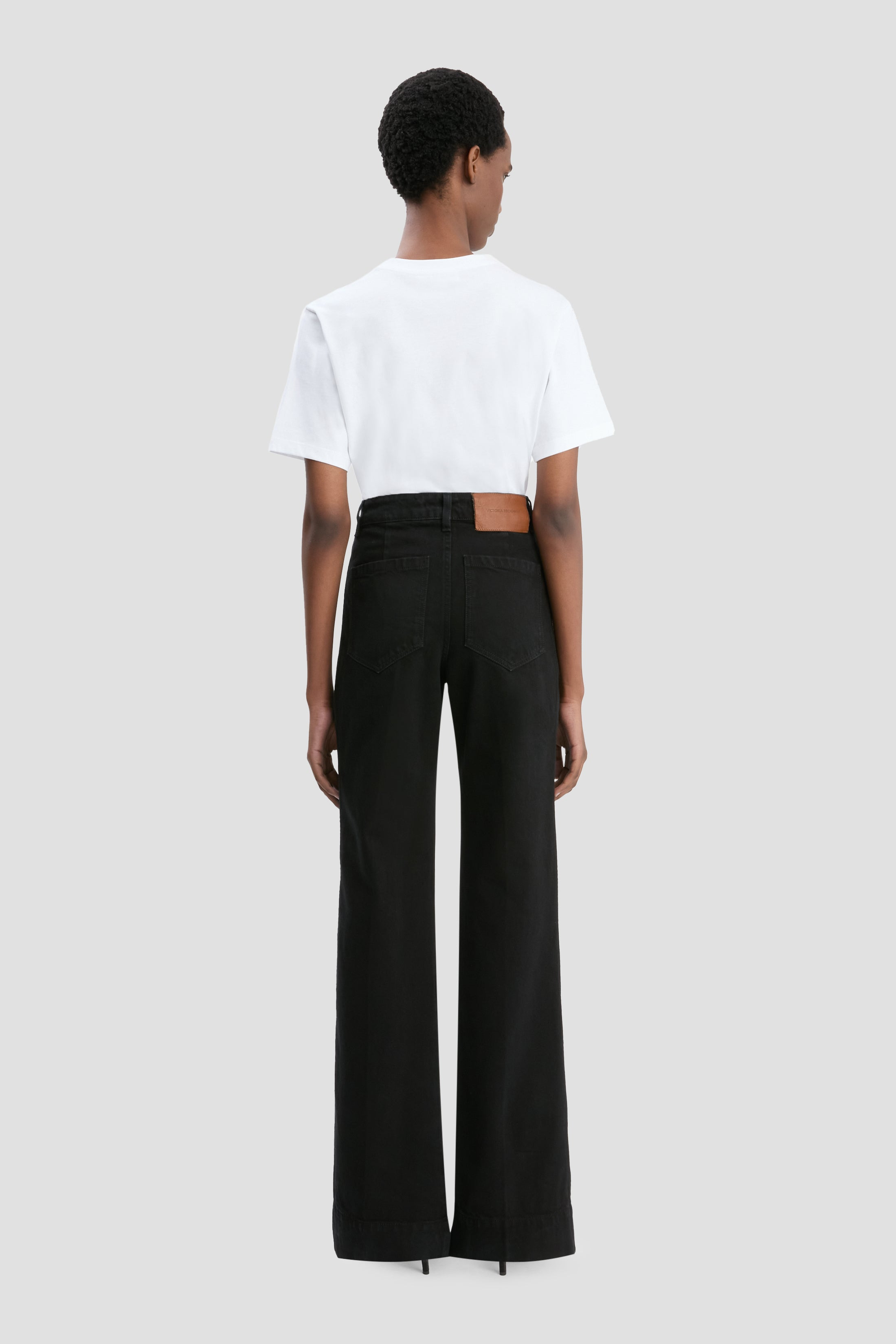 Alina High Waisted Jean In Washed Black - 5