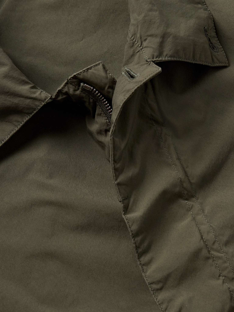 Logo-Appliquéd Garment-Dyed Shell Jacket 4