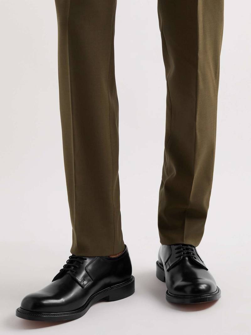 Grenson Camden Leather Derby Shoes outlook