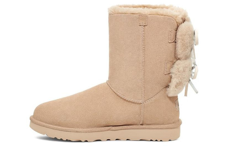 UGG (WMNS) Ugg Classic Double Bow Short Boot 'Mustard Seed' 1127131-MDSD outlook