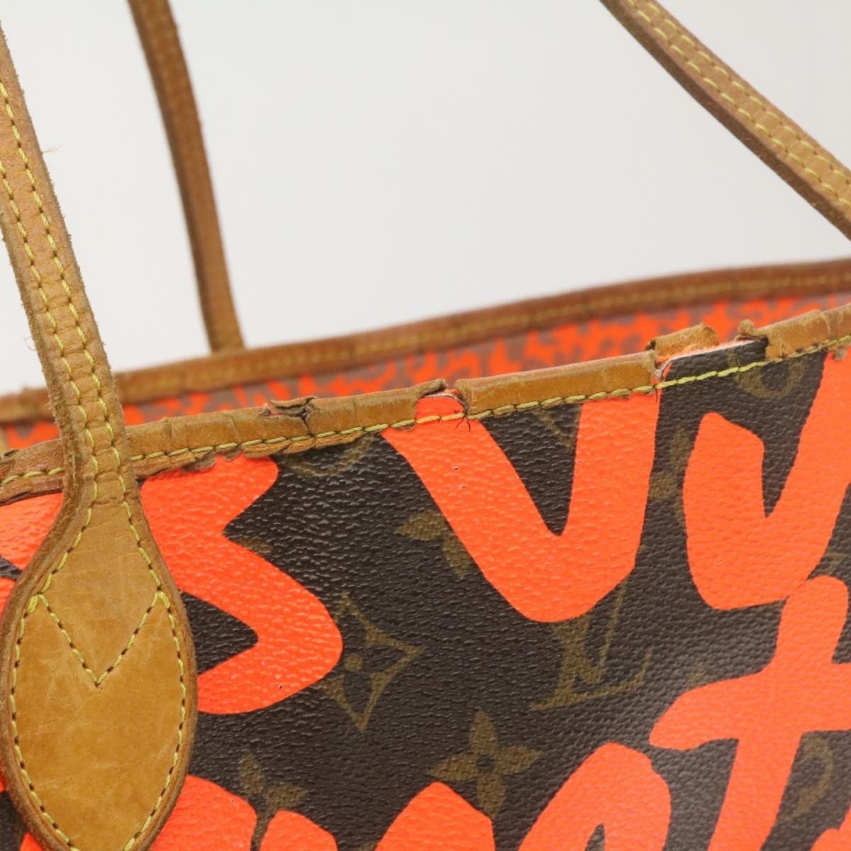 LOUIS VUITTON Monogram Graffiti Neverfull GM Tote Bag M93702 - 8