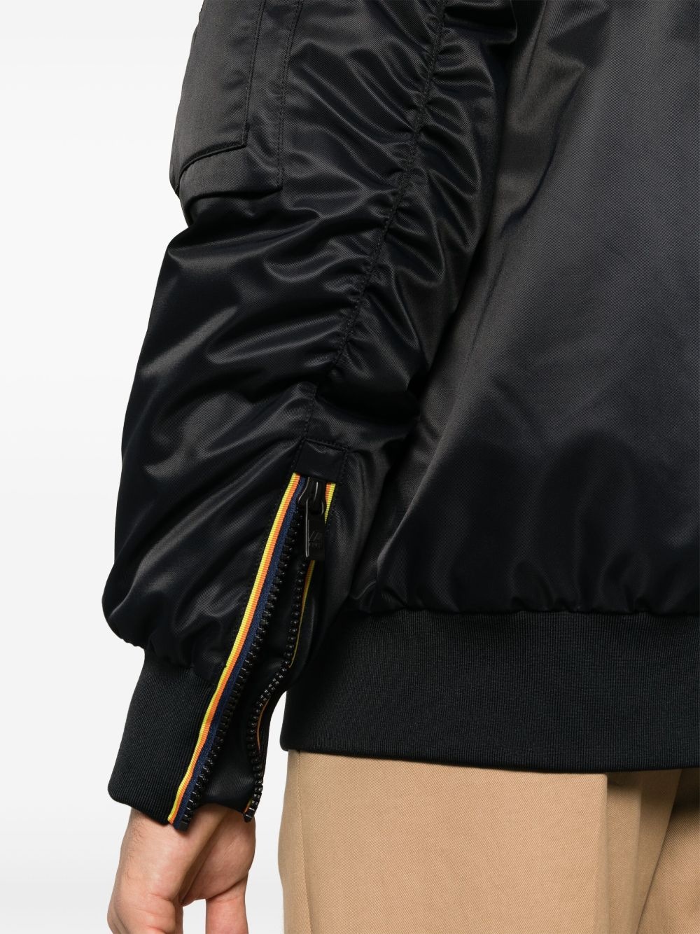 Londony satin-finish bomber jacket - 5