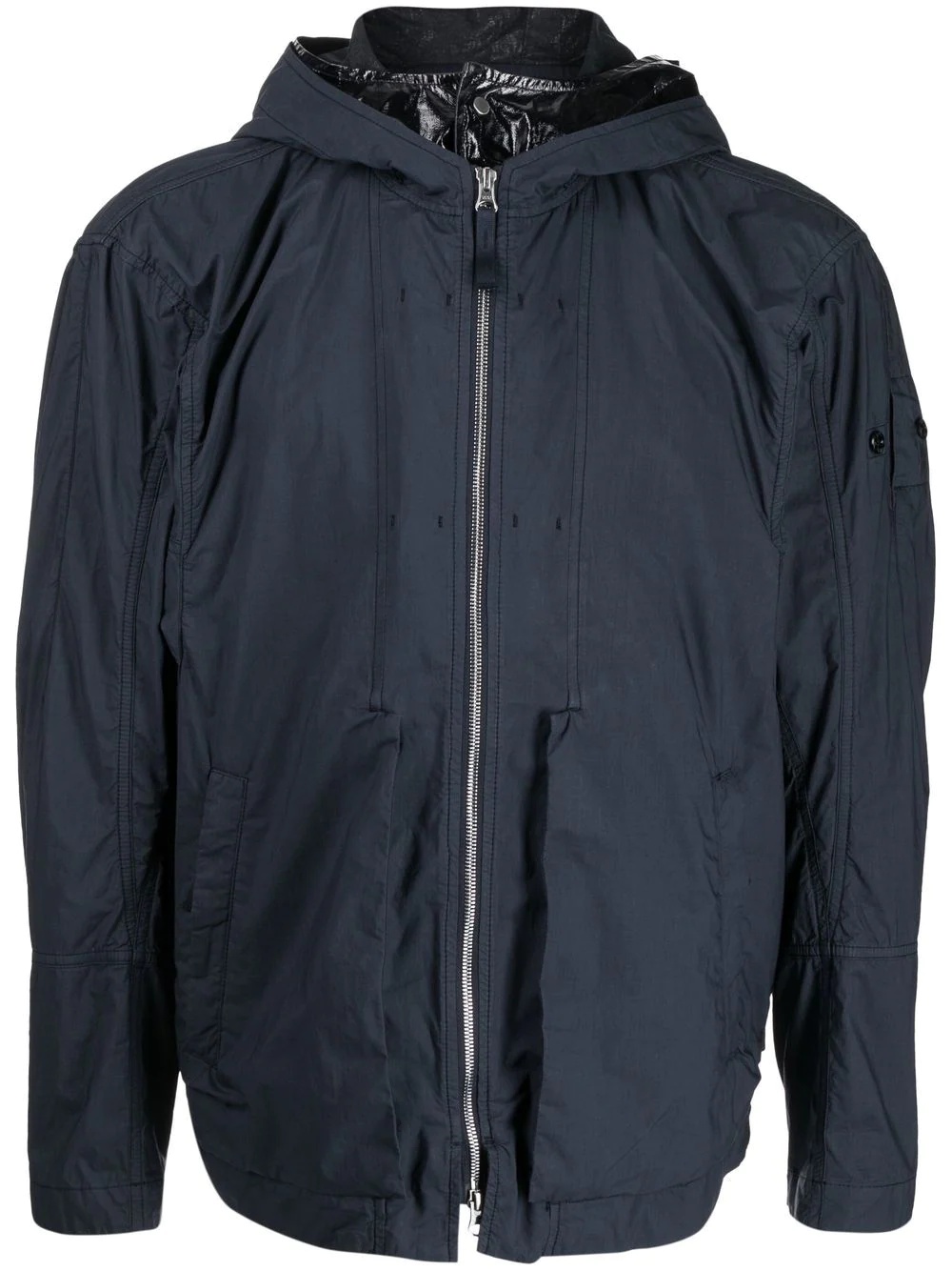 zip-up hooded jacket - 1