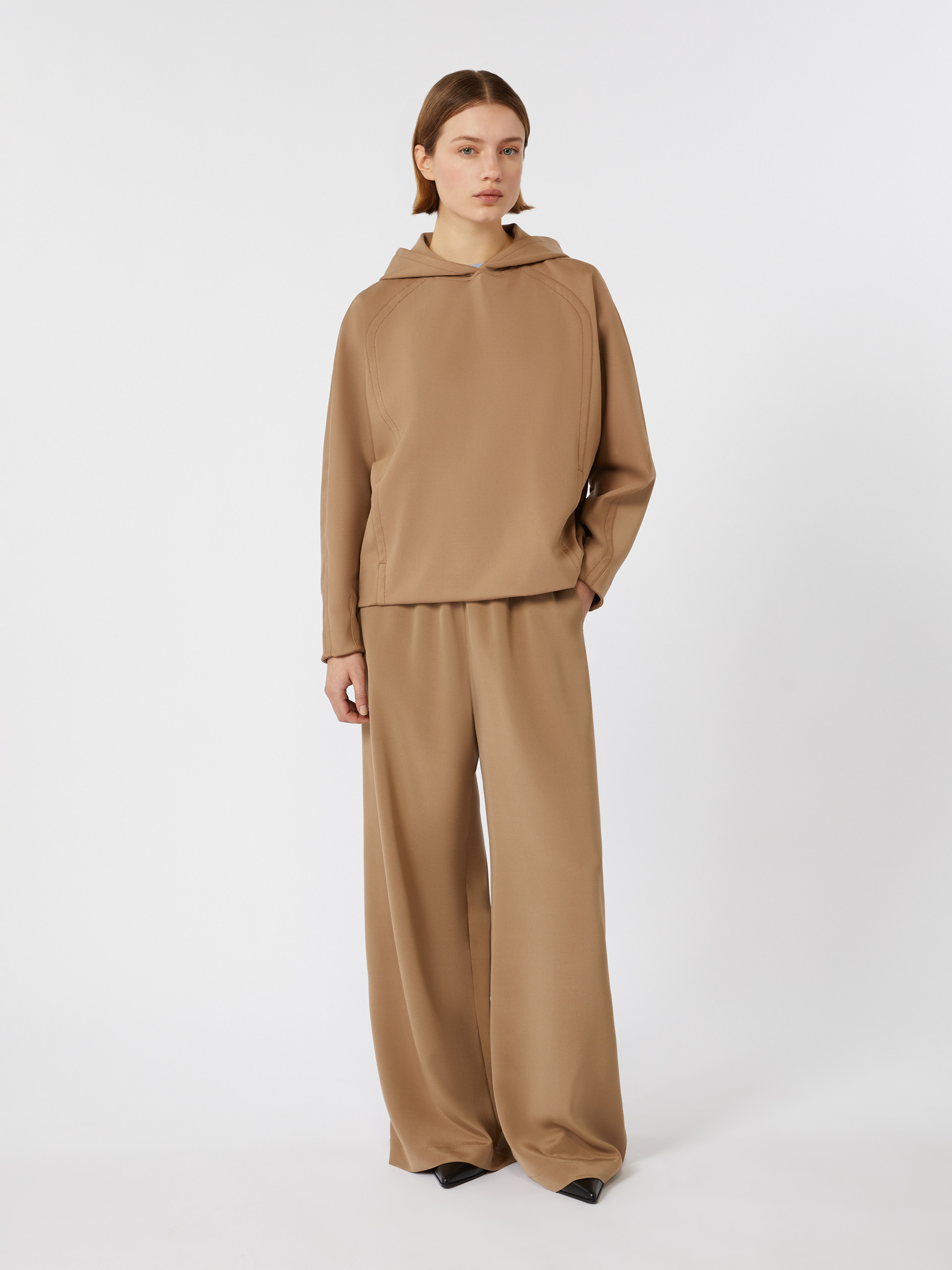 BONN Comfortable trousers in stretch crêpe de Chine - 2