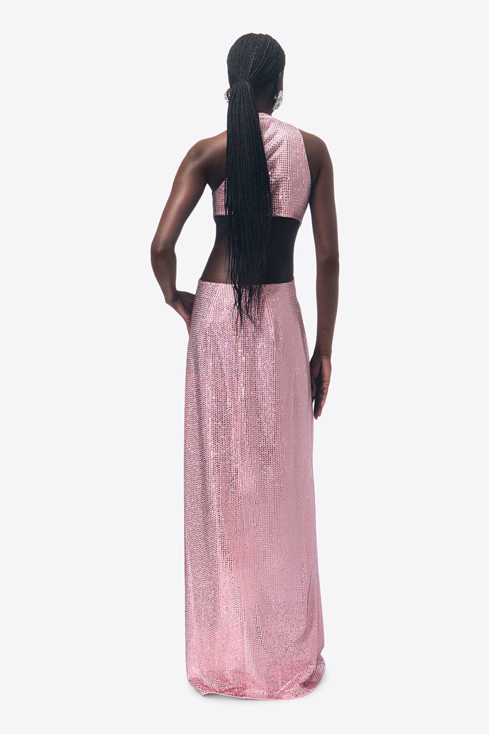 CRYSTAL EMBELLISHED KNOT GOWN - 6
