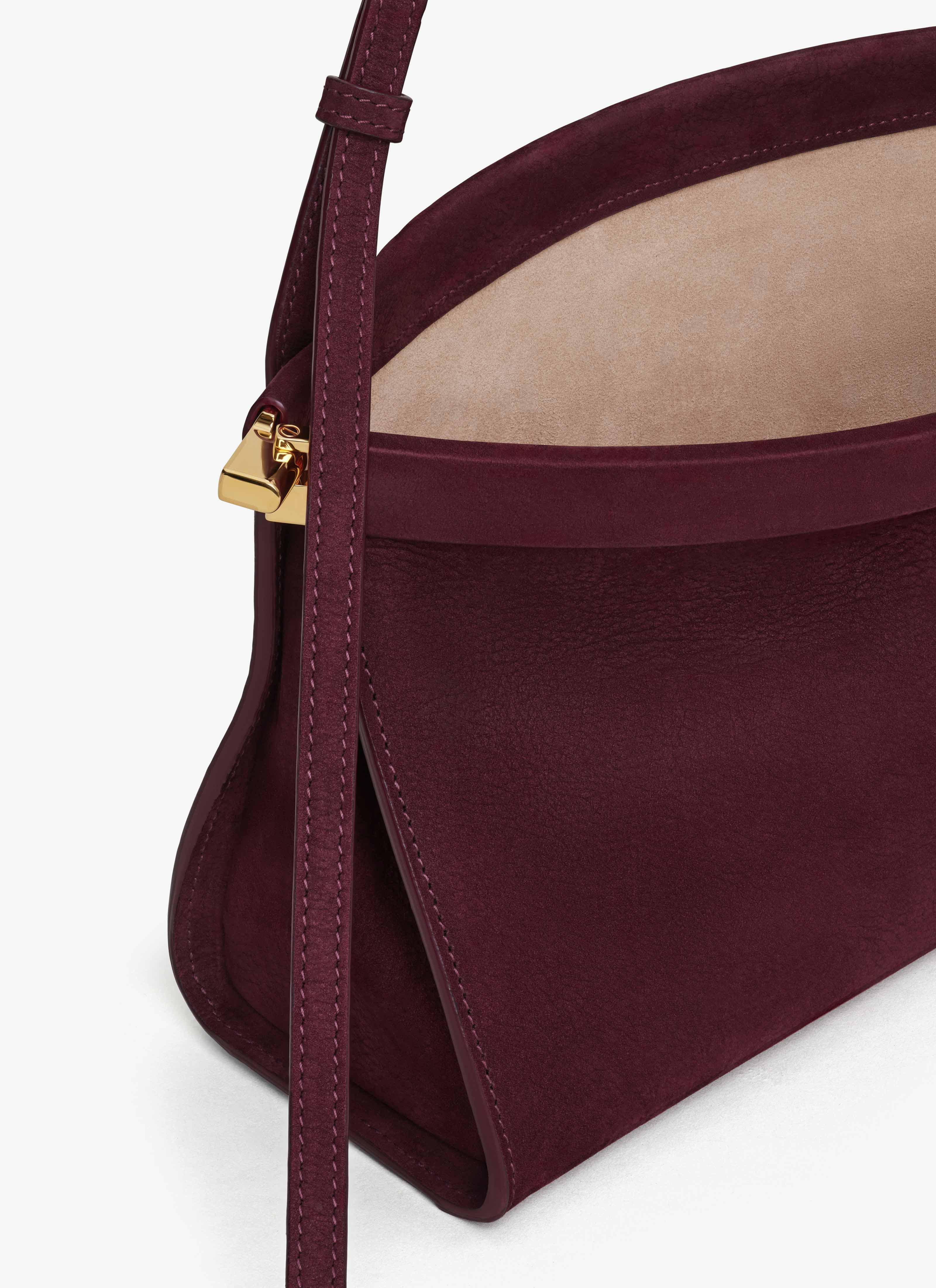 LE CLICK EAST WEST MEDIUM BAG IN NUBUCK - 5