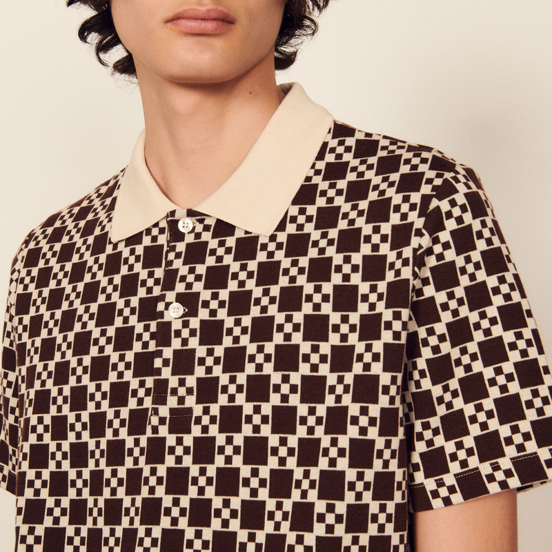 Jacquard polo shirt 5