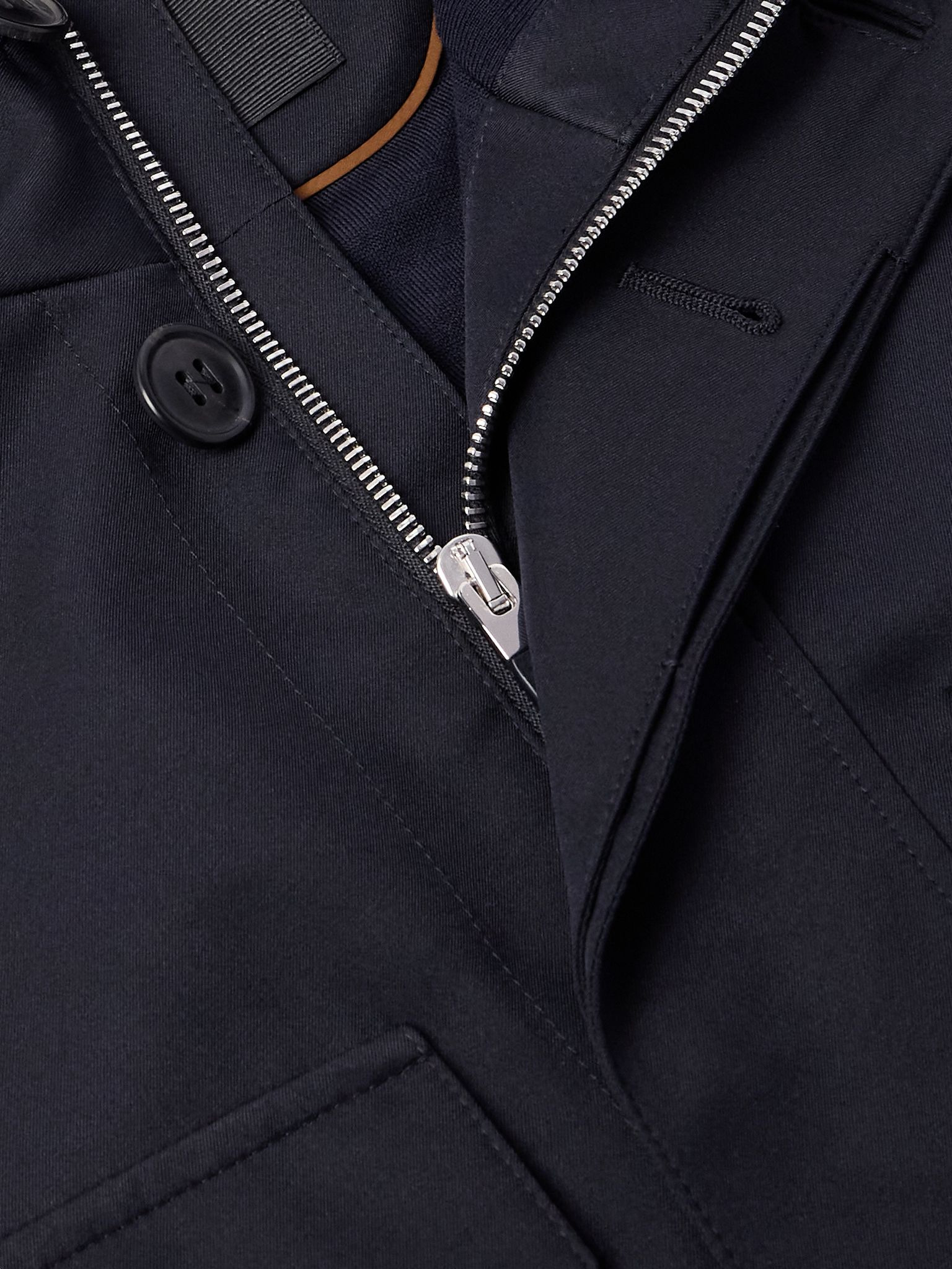 Twill Overshirt Navy - 5