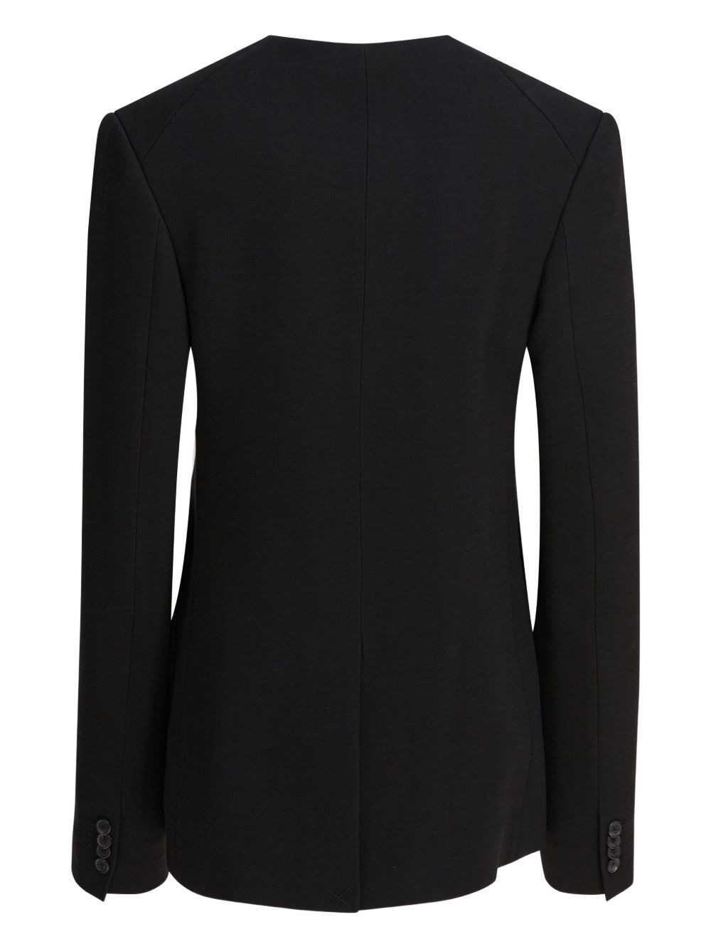 button-front tailored jacket - 2