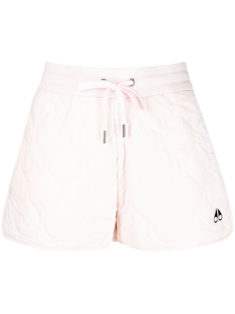 quilted recycled nylon shorts 1