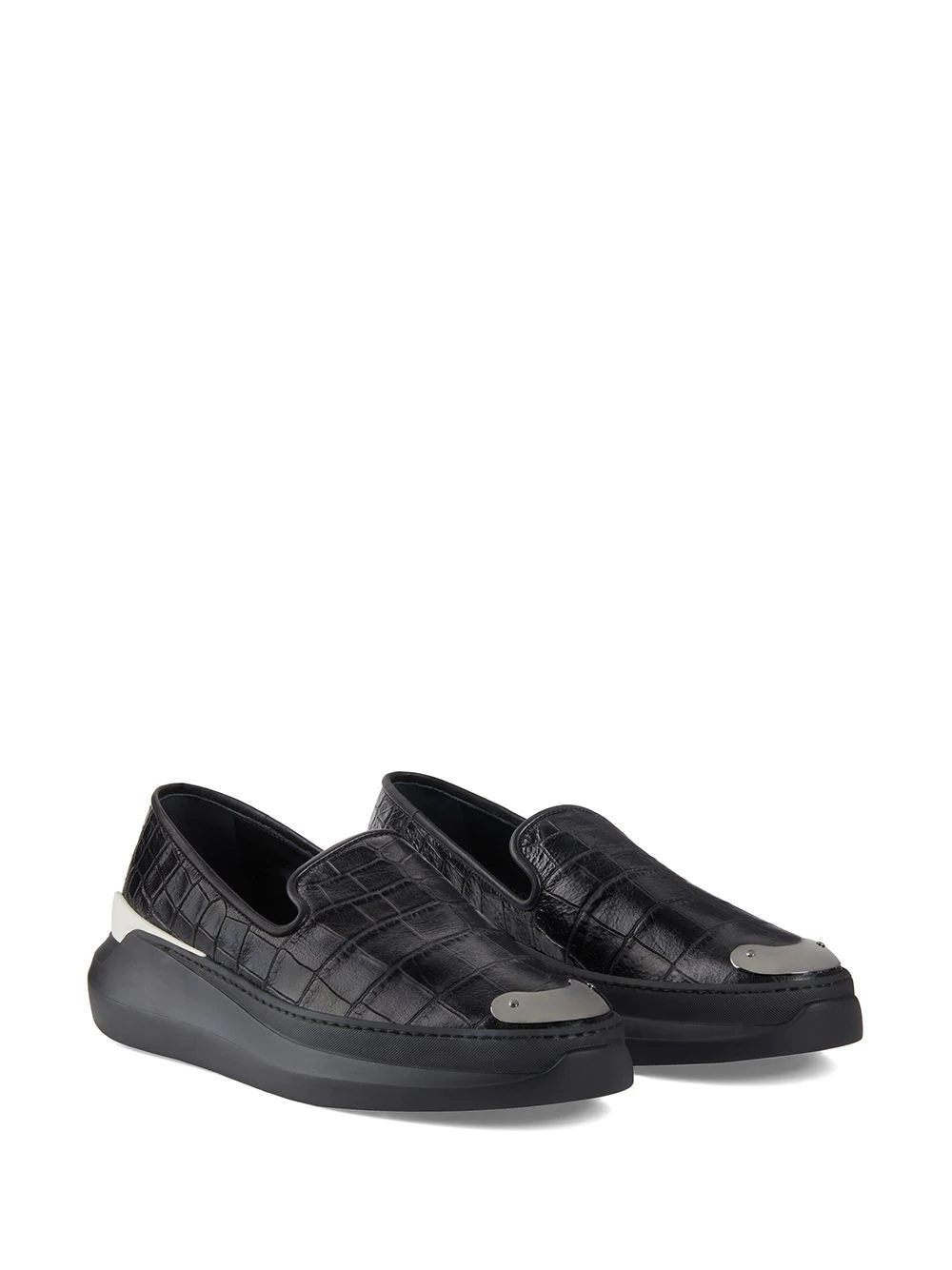 crocodile effect loafers - 2