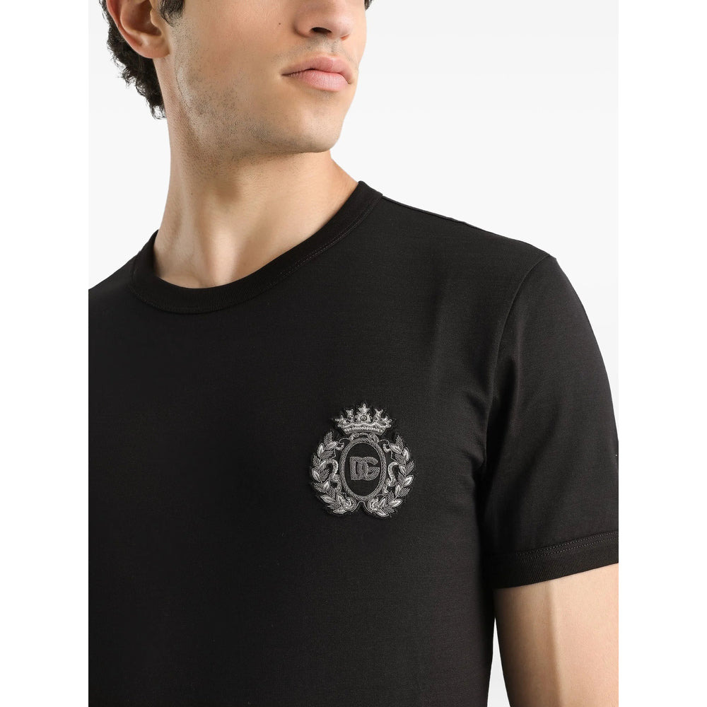 Dolce & Gabbana Black T-Shirts & Vests - T-Shirts Men - 4