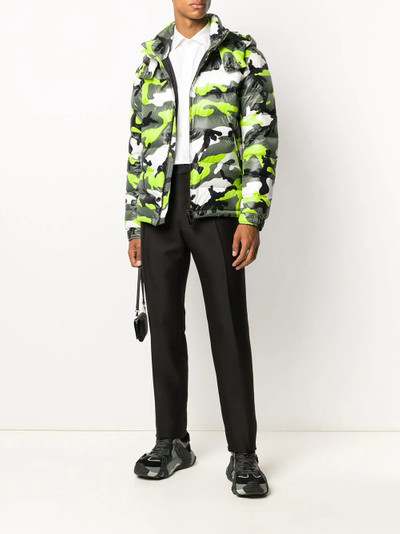 Valentino camouflage-print puffer jacket outlook