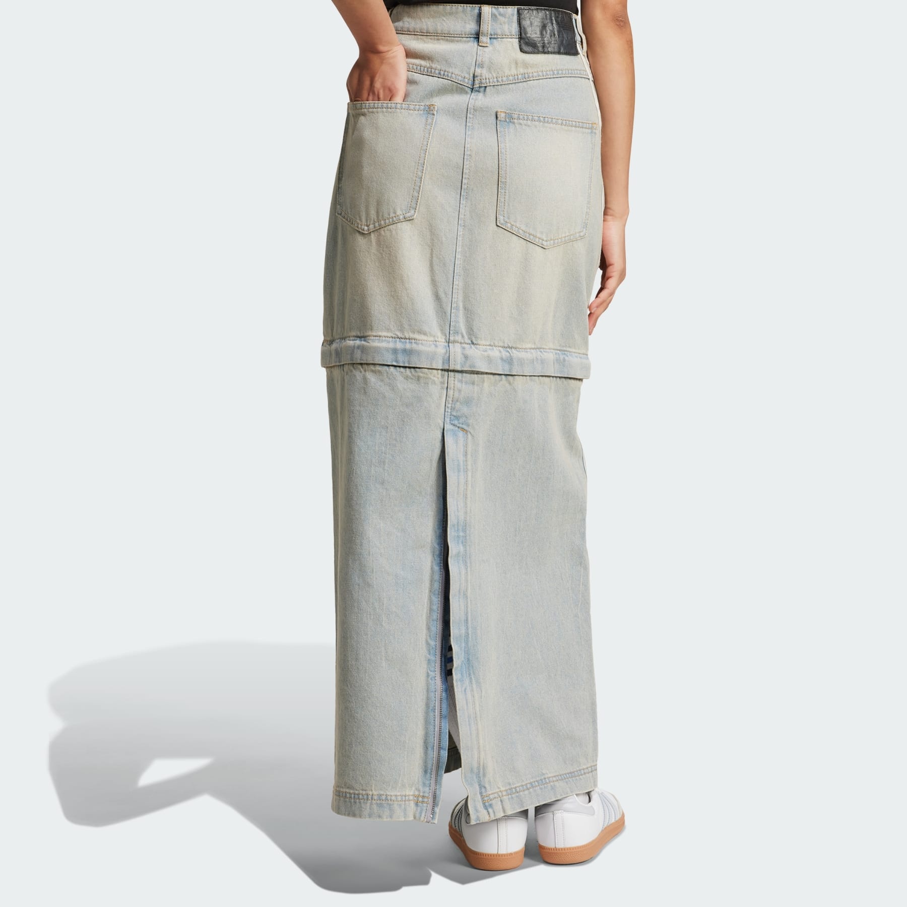 【ADIDAS】ADILENIUM SEASON 3 TWO-IN-ONE DENIM SKIRT adidas Adilenium Season 3 Two-In-One Denim Skirt | REVERSIBLE