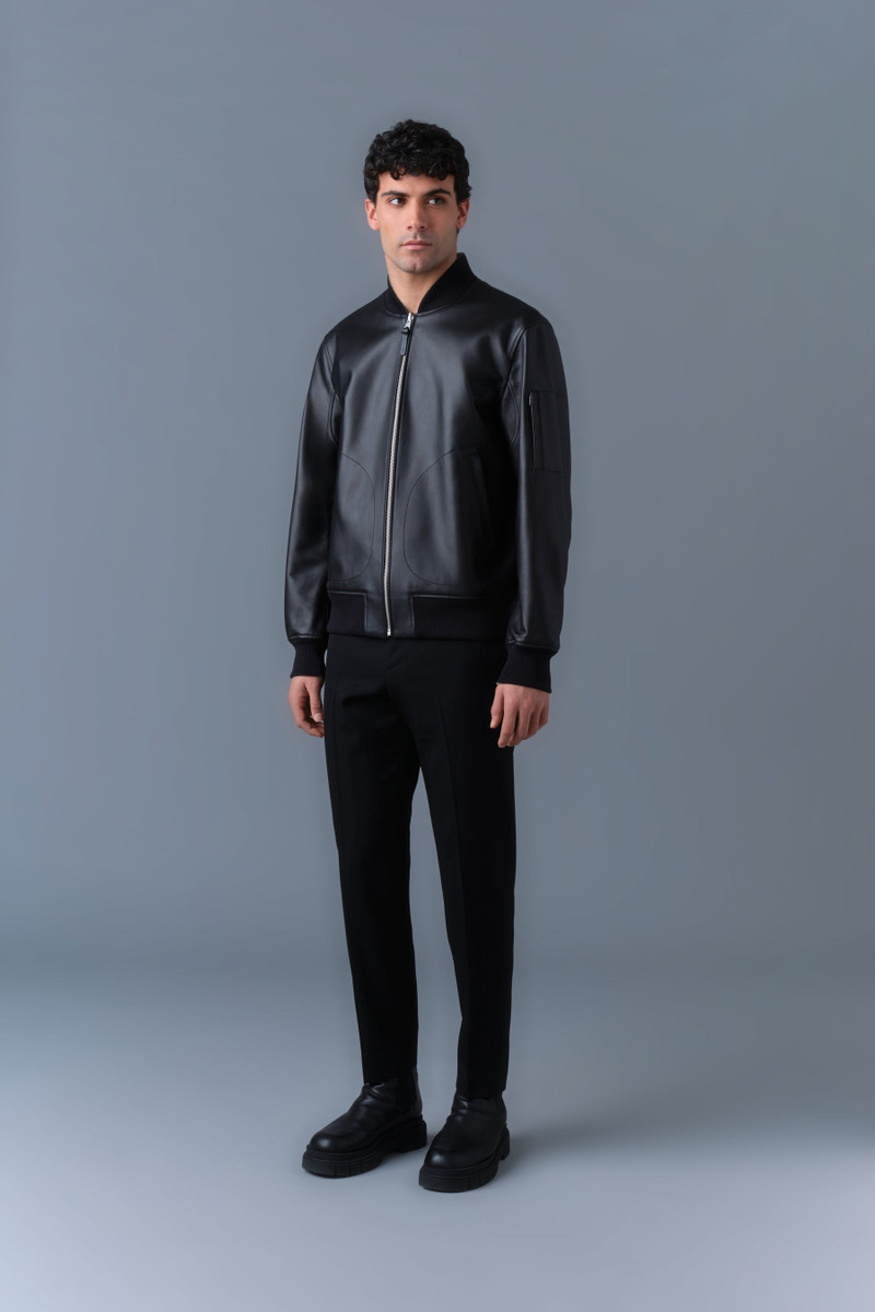 EASTON-R 2-in-1 lamb leather bomber jacket 3