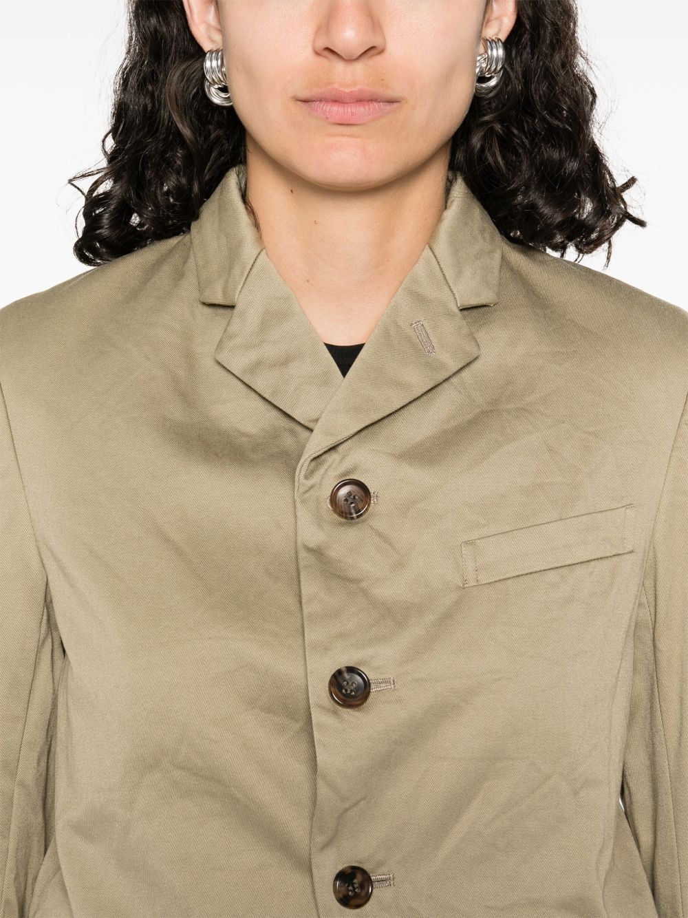 single-breasted blazer - 5