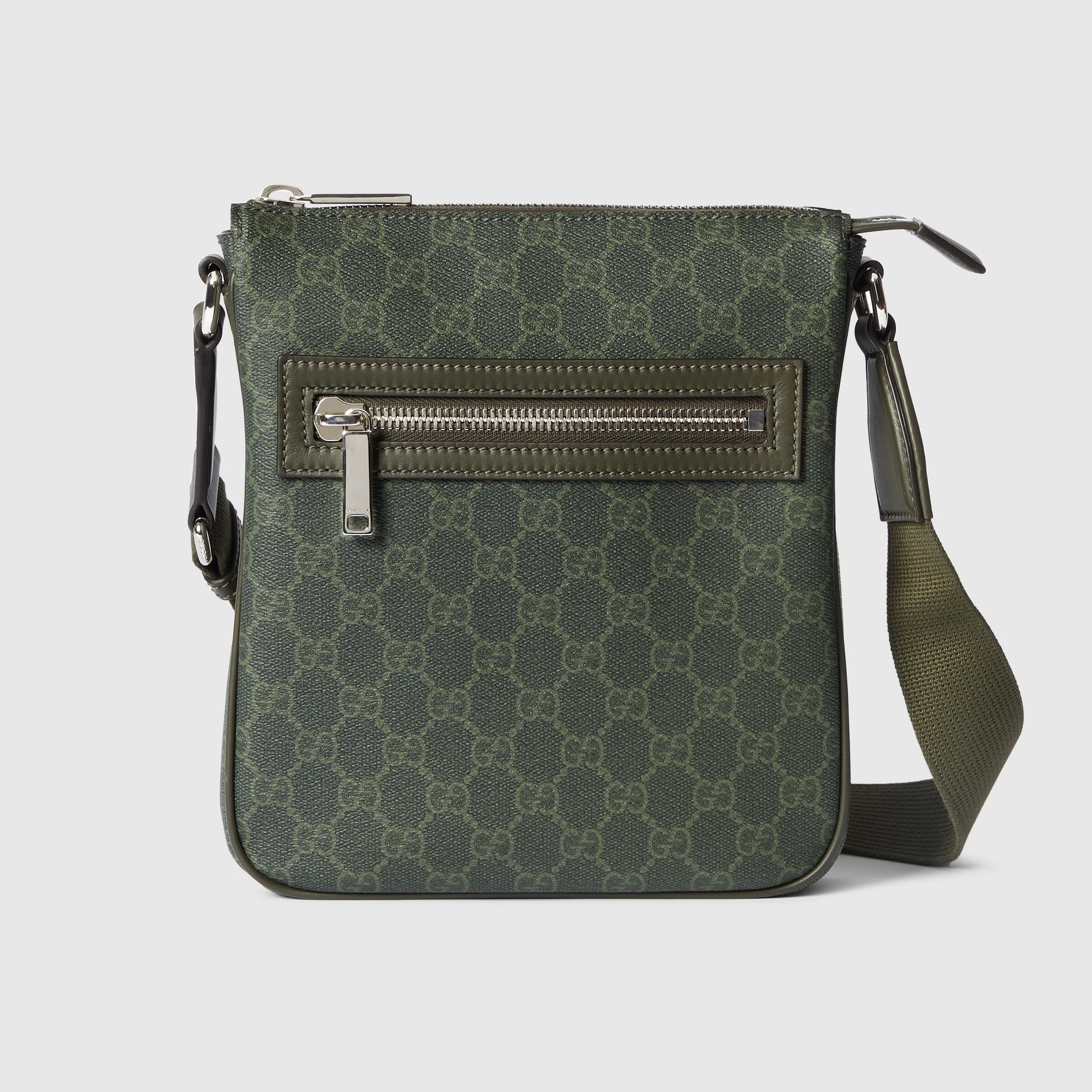 GG Monogram small messenger bag - 1
