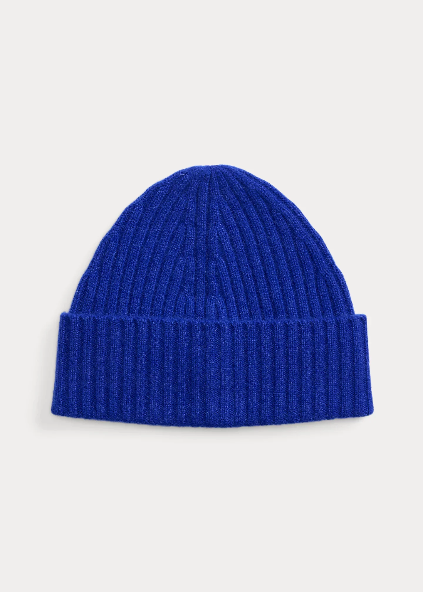 Rib-Knit Cashmere Beanie - 1