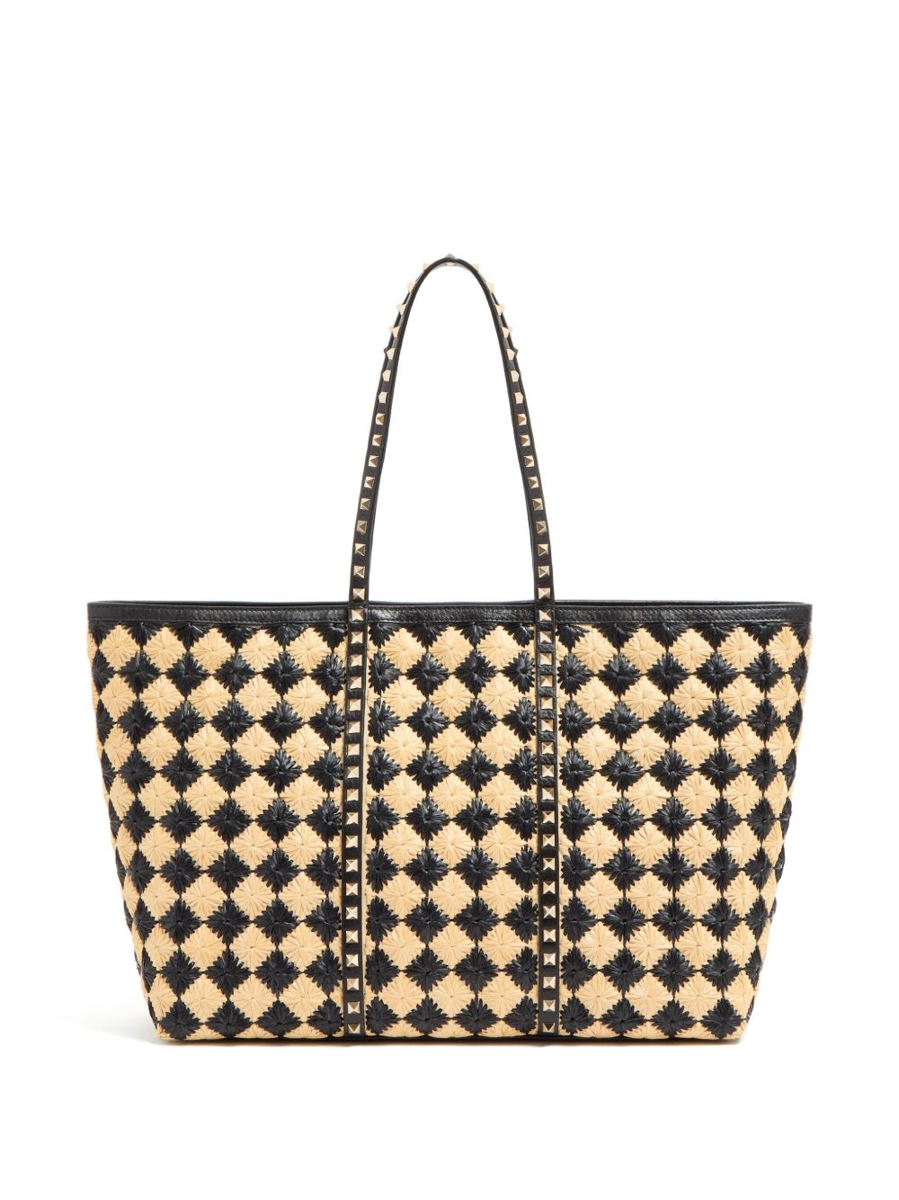 diamond-pattern tote bag - 4