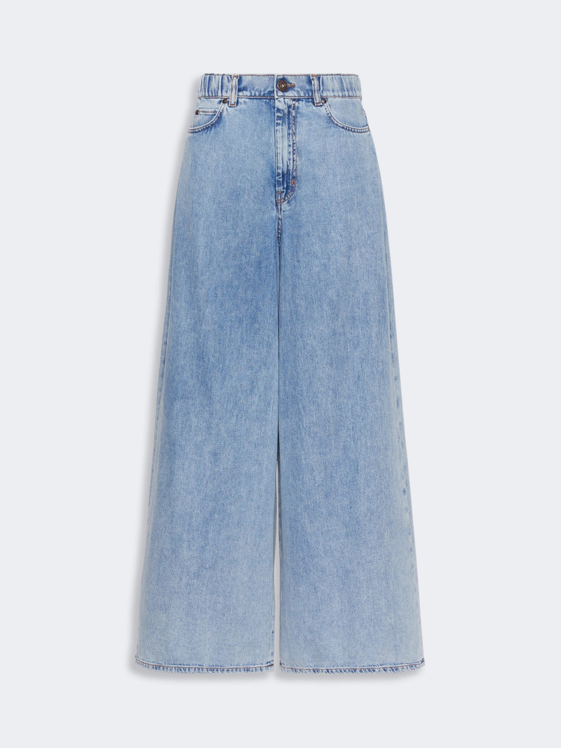 ZATTERA Long cotton denim jeans - BLUE JEANS 1