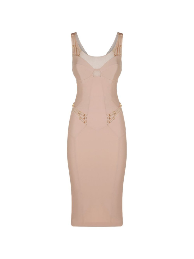 straps-detail midi dress 1